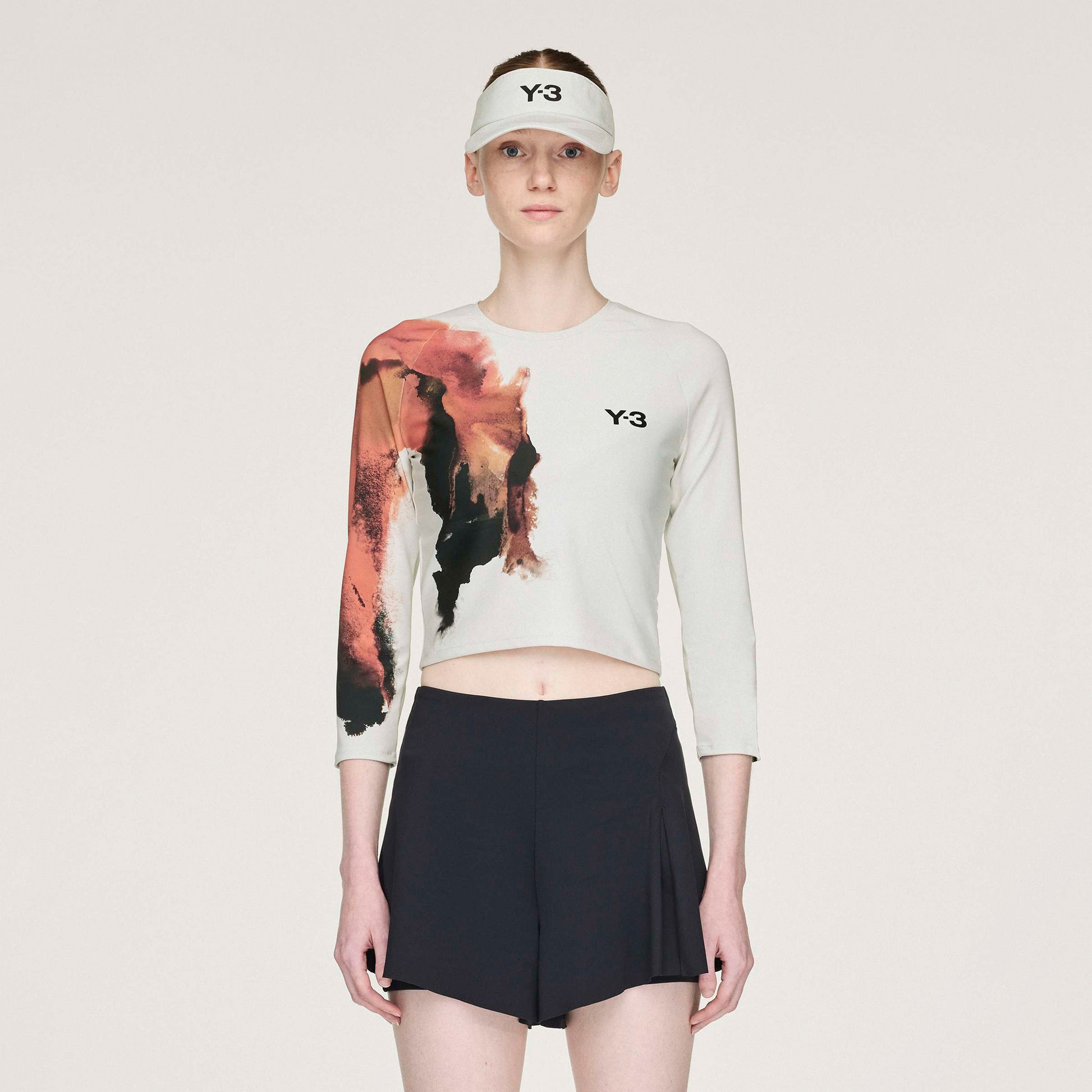 adidas Y-3 Crop Tanktop Damer - grå, flerfarvet