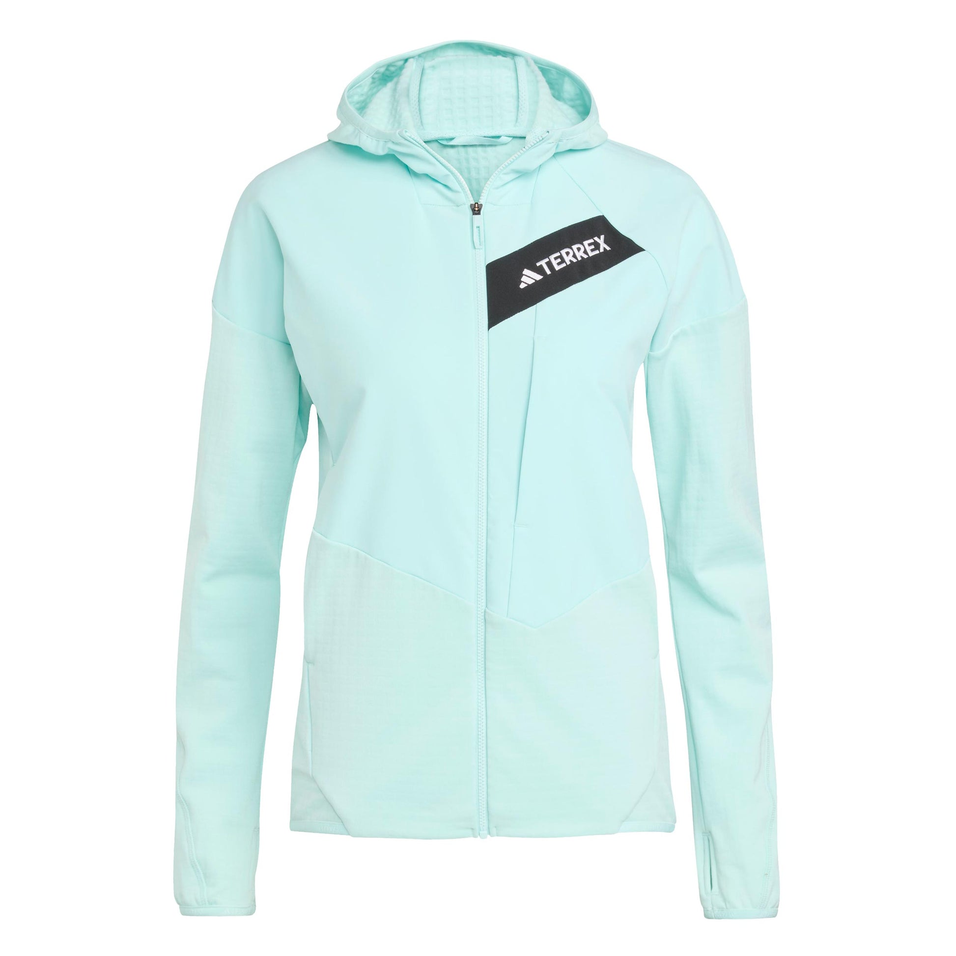 adidas Terrex TRK ClimaWarm Fleece Løbejakke Damer-Turkis