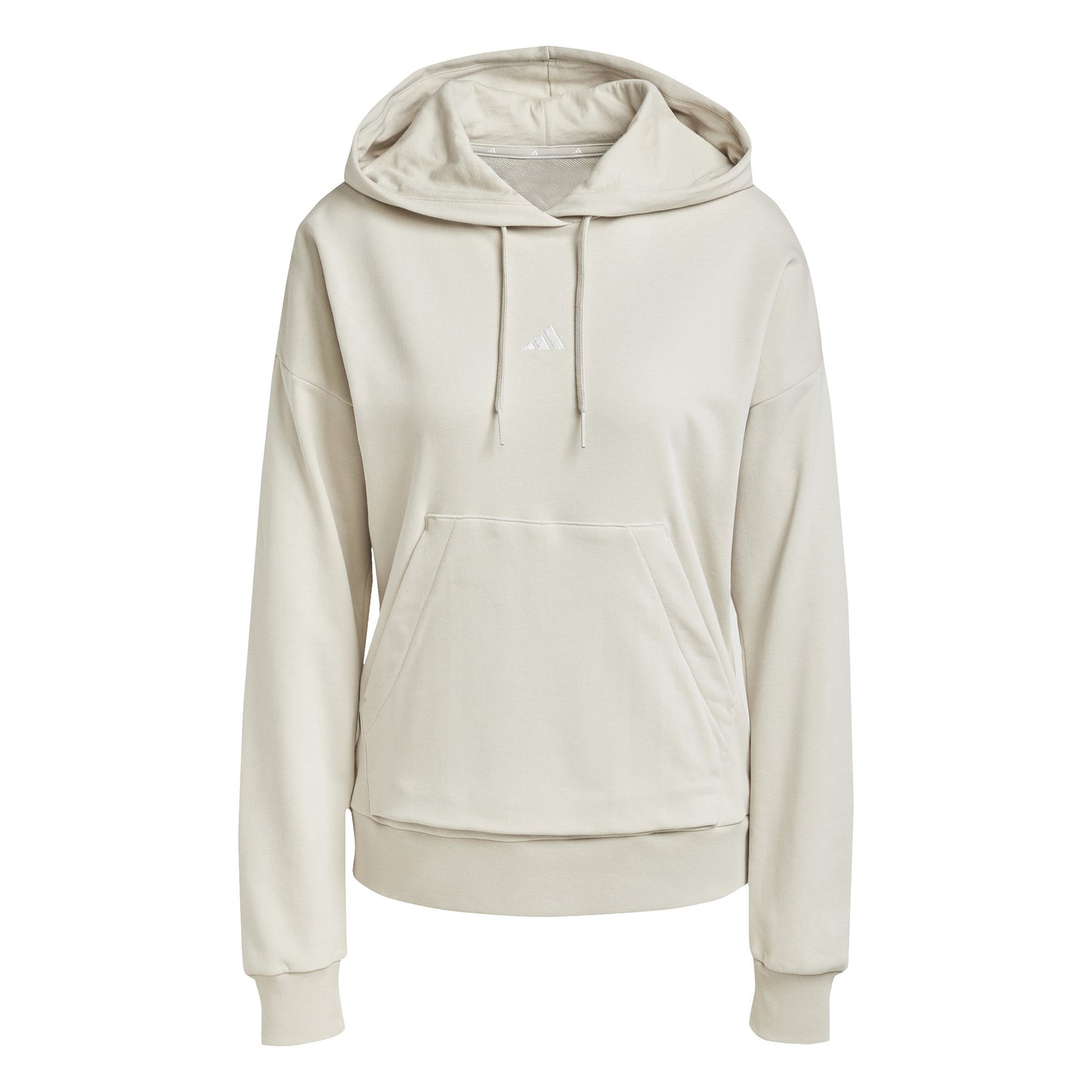 adidas Essentials Small Logo Hættetrøje Damer - grå,