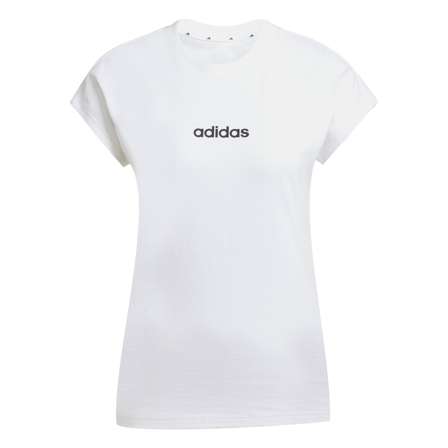 adidas Essentials Linear T-shirt Damer - hvid,