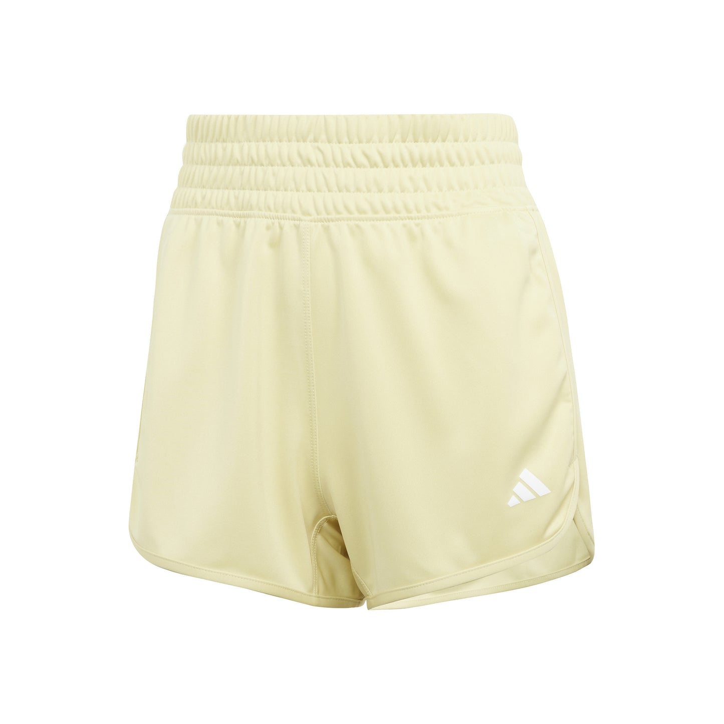 adidas Pacer Knit High 3in Shorts Damer-Gul
