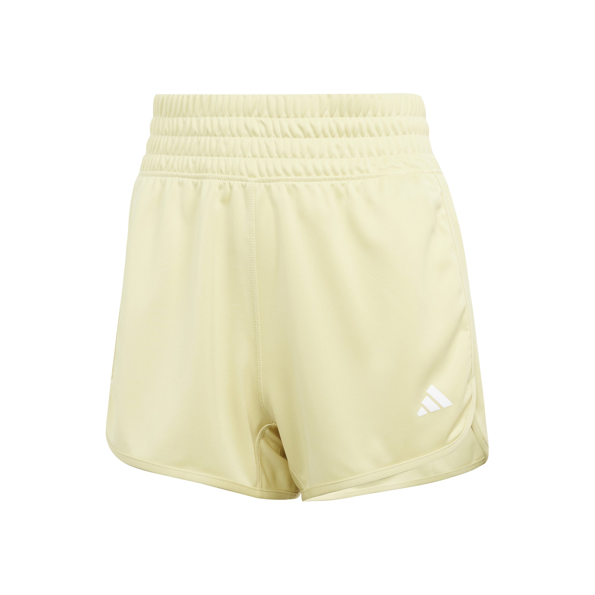 adidas Pacer Knit High 3in Shorts Damer-Gul