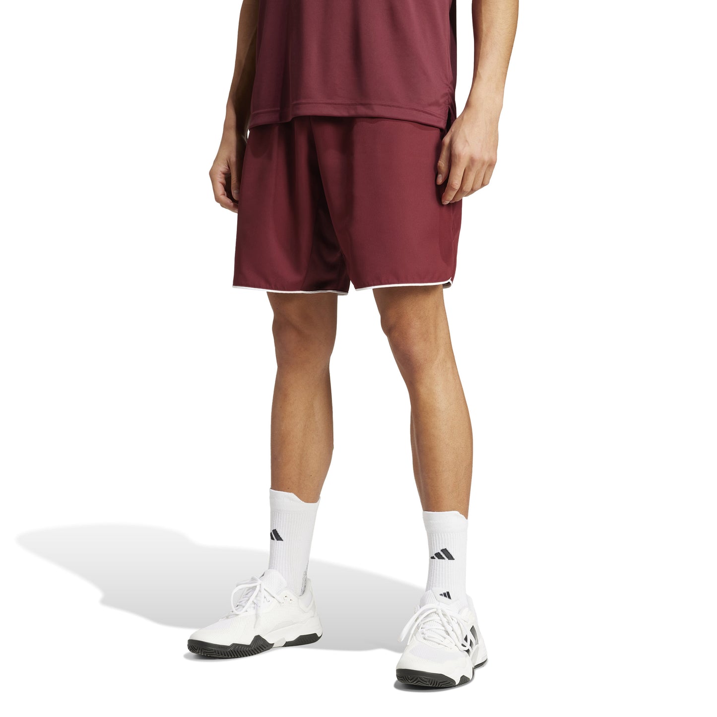adidas Club 7in Shorts Herrer-Mørkerød