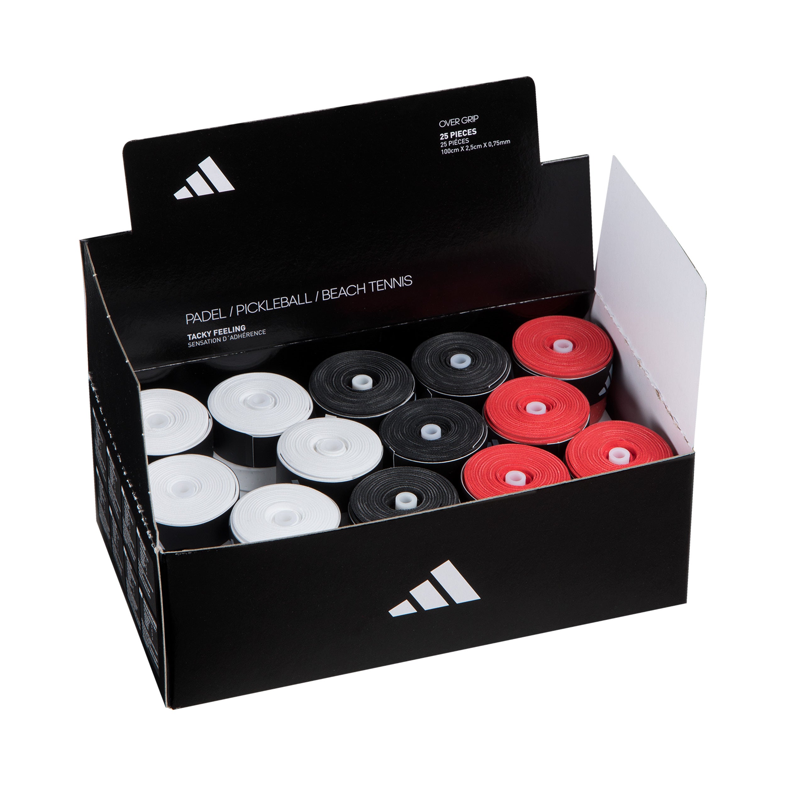 adidas Box of overgrip  Boks med 25 - flerfarvet