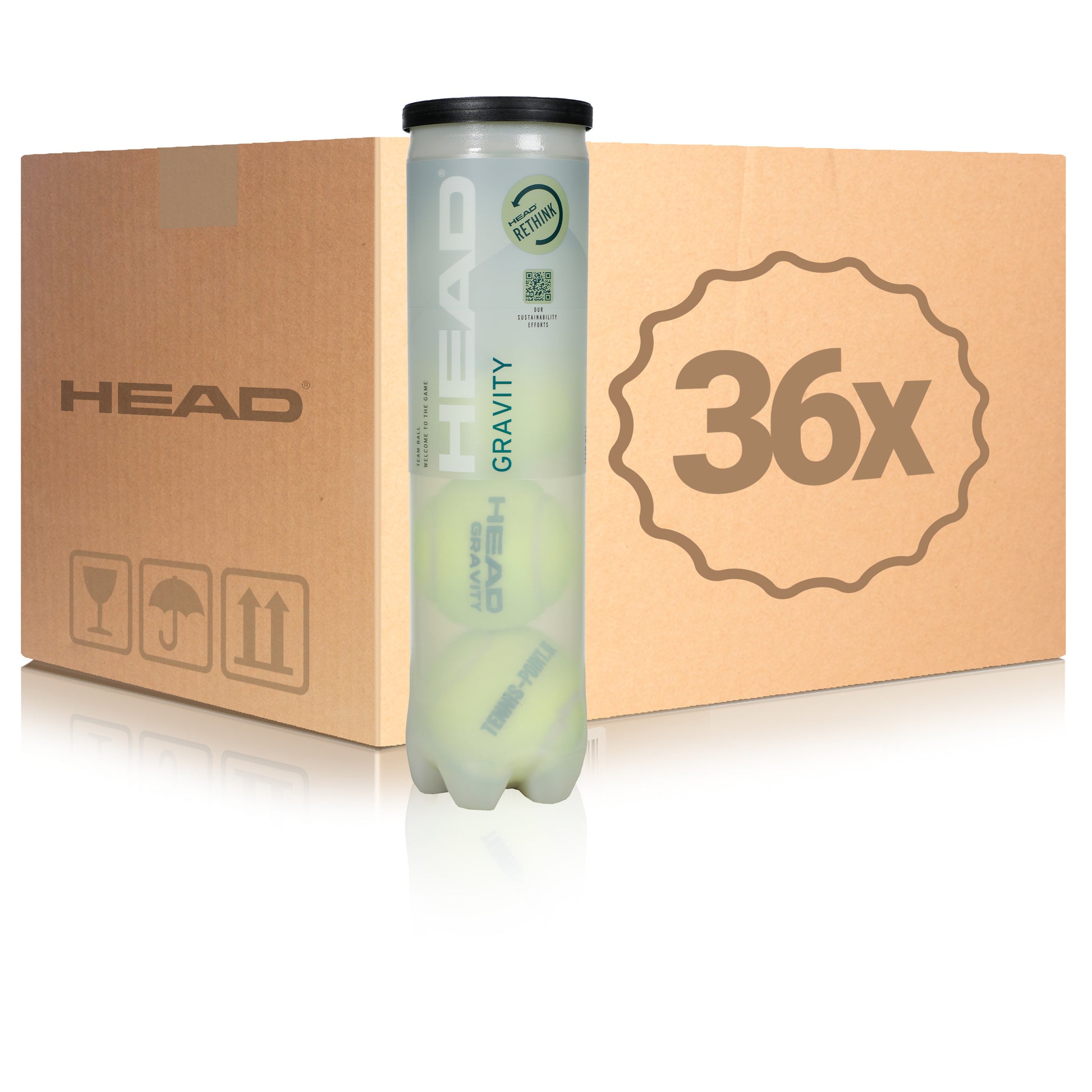 HEAD 36x dåse med 4 Gravity
