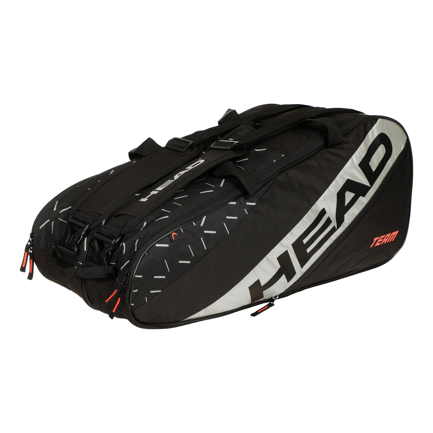 HEAD Team Racquet Bag L Ketchertaske-Sort,Grå