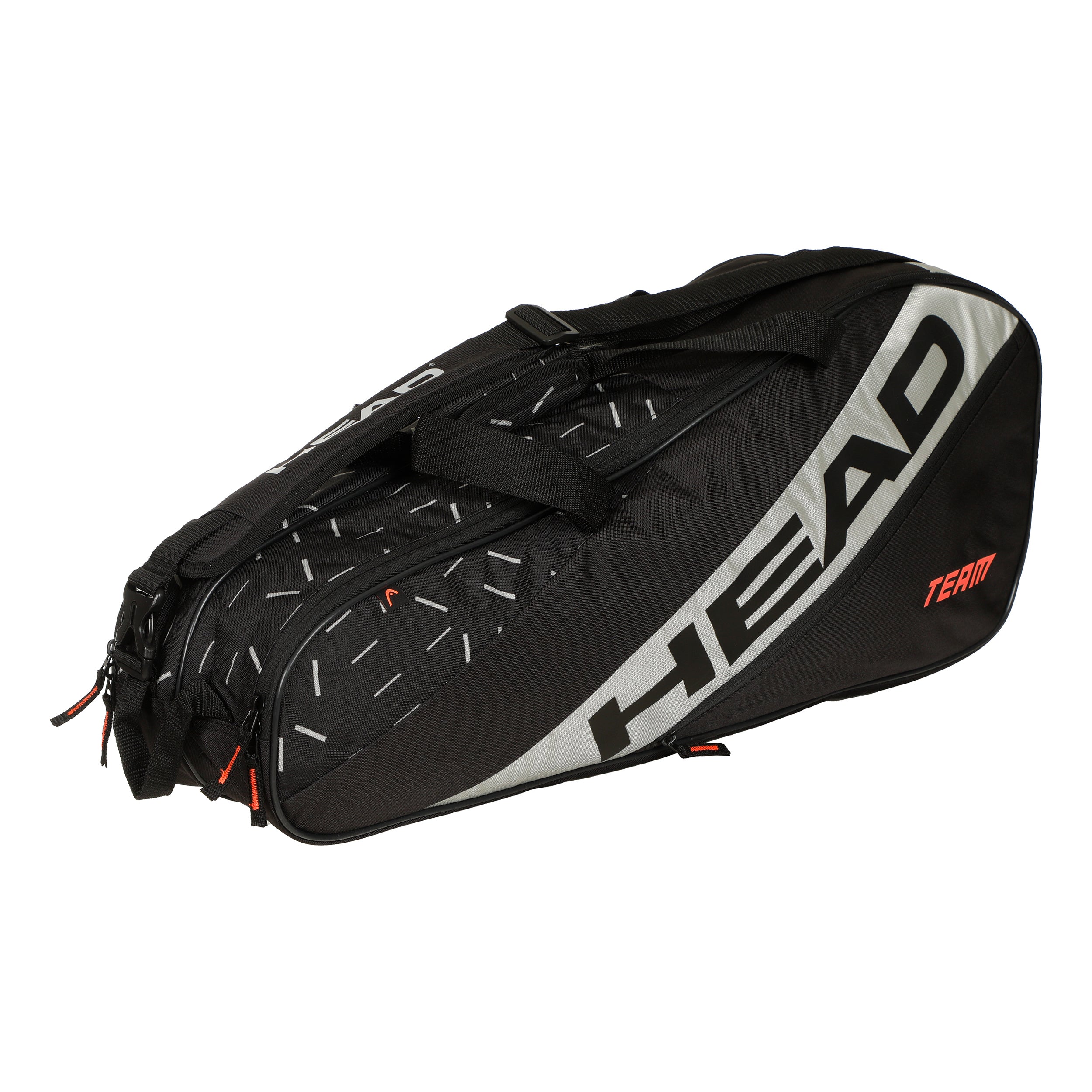 HEAD Team Racquet Bag M Ketchertaske 6-Grøn,Sort