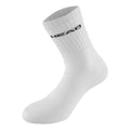 Short Crew Tennissokker Unisex - hvid, sort