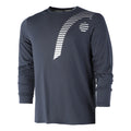 Club 22 Shirt, langærmet Herrer - mørkeblå, hvid