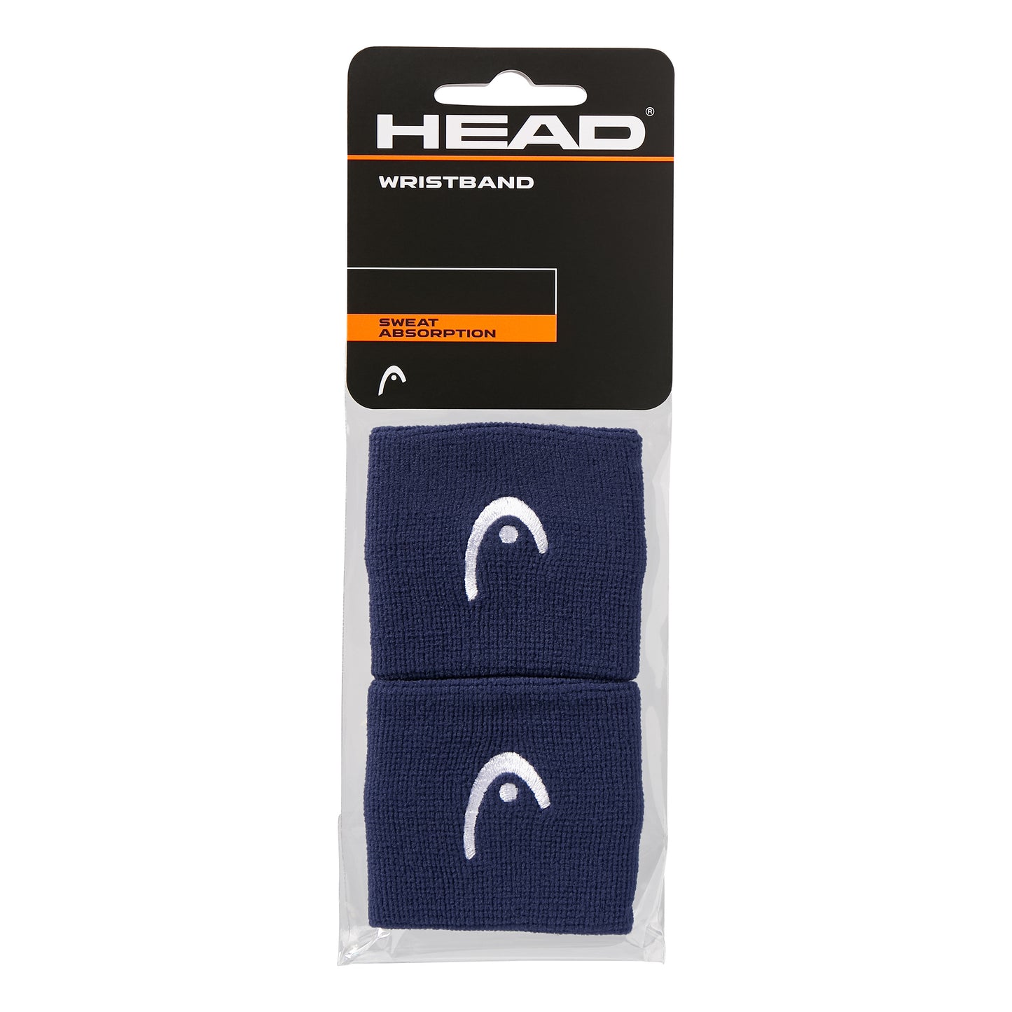 HEAD 2,5in Svedbånd Unisex - mørkeblå, hvid