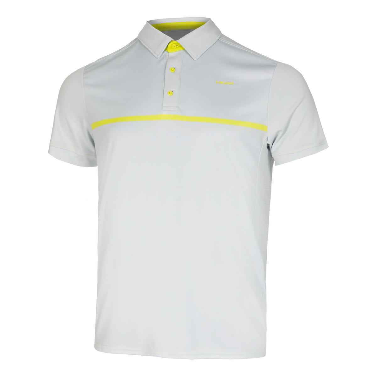 HEAD Extreme Polo Herrer - hvid, gul