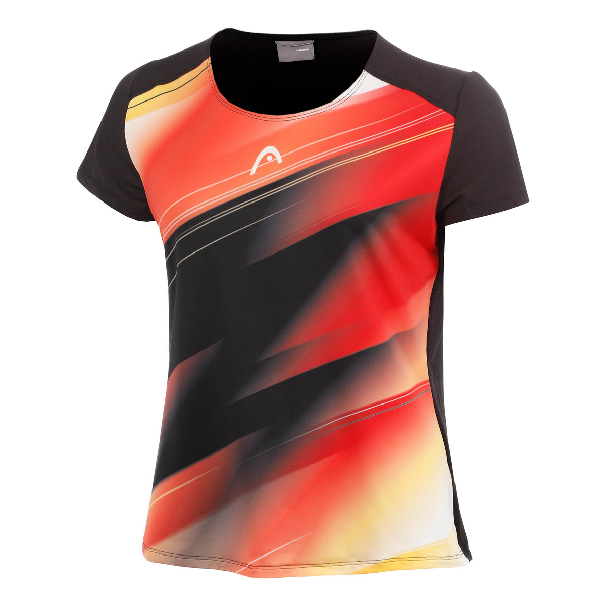 HEAD DTB Breaker T-shirt Damer - sort, flerfarvet