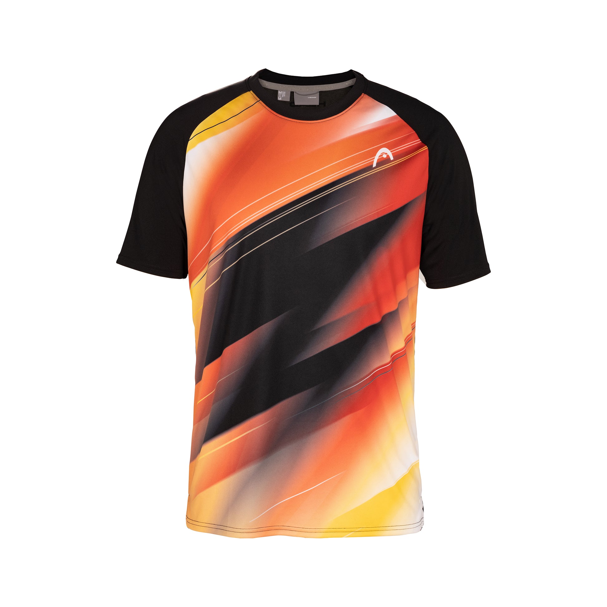 HEAD DTB Topspin T-shirt Børn - sort, flerfarvet