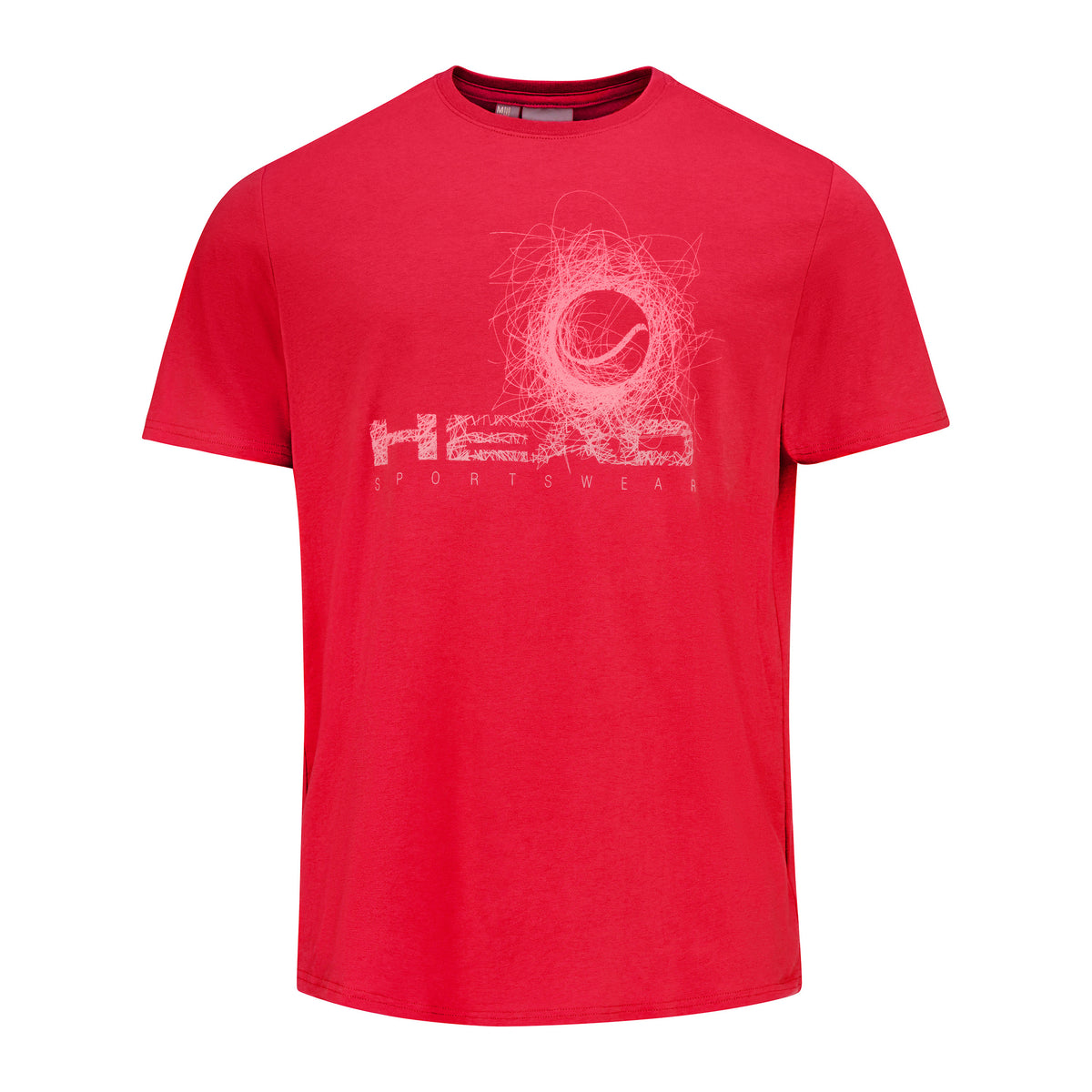 HEAD Vision T-shirt Herrer - rød,
