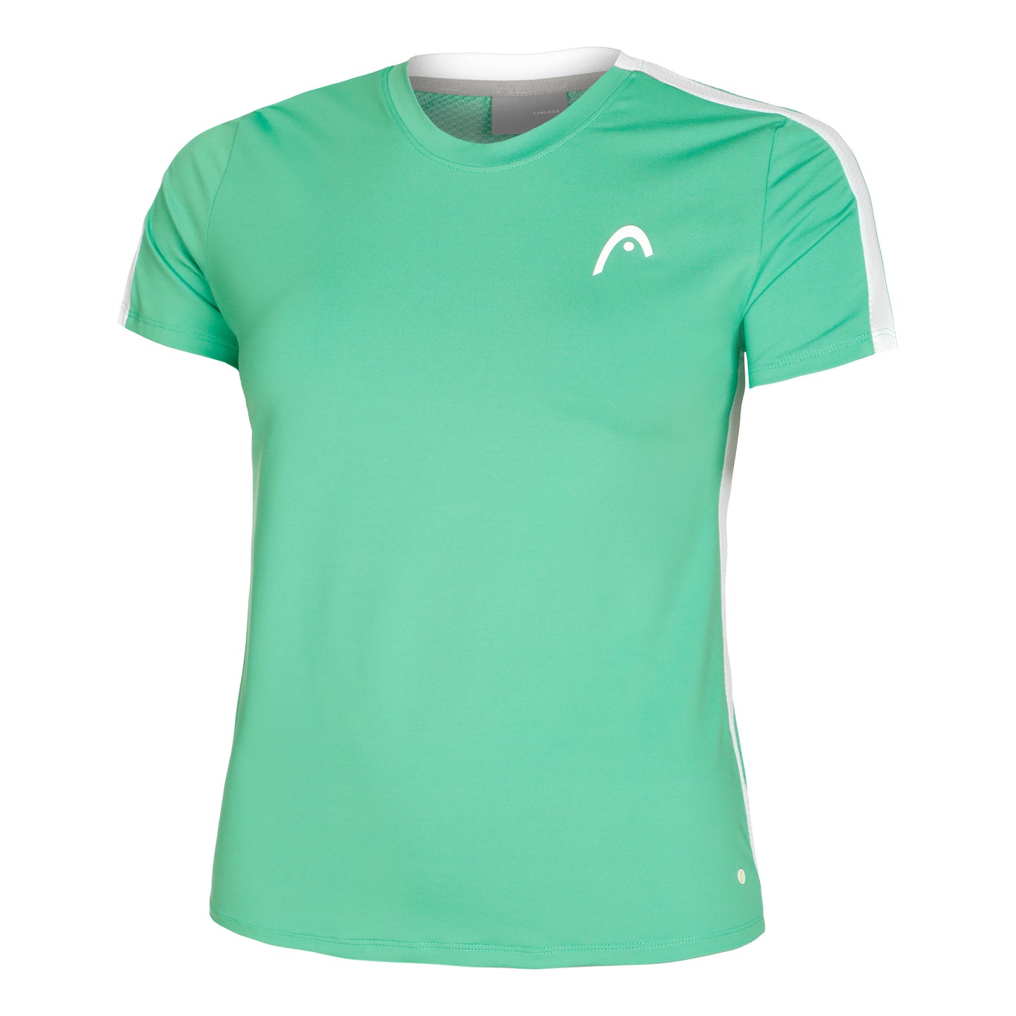 HEAD Tie-Break T-shirt Damer - grøn, hvid