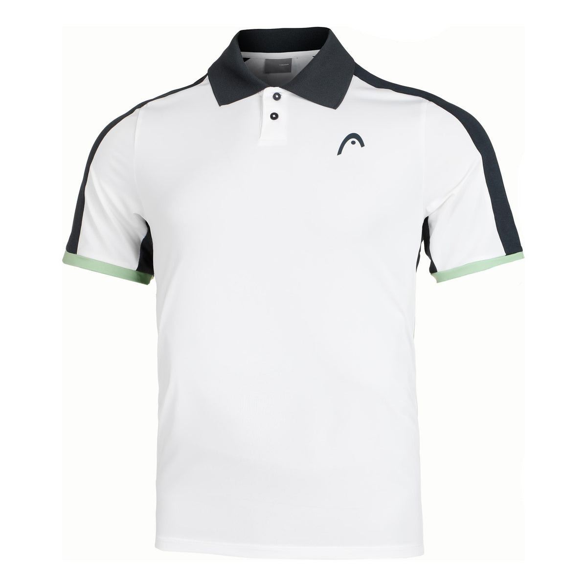 HEAD Play Tech Polo Herrer - hvid, mørkeblå
