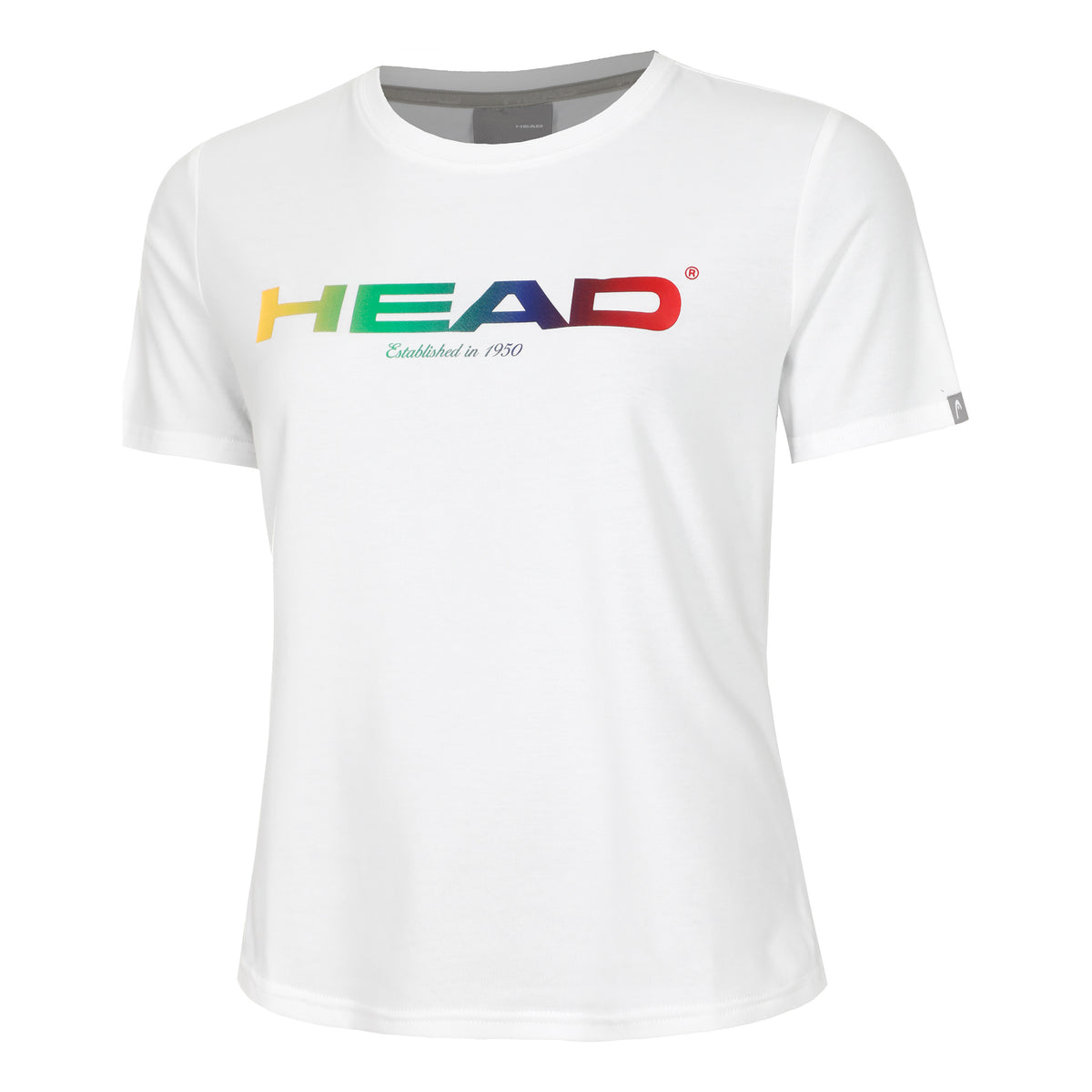 HEAD Rainbow T-shirt Damer - hvid,