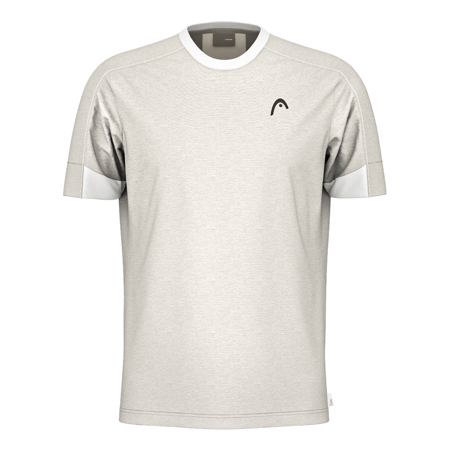 HEAD Play Tech T-shirt Herrer-Lysegrå