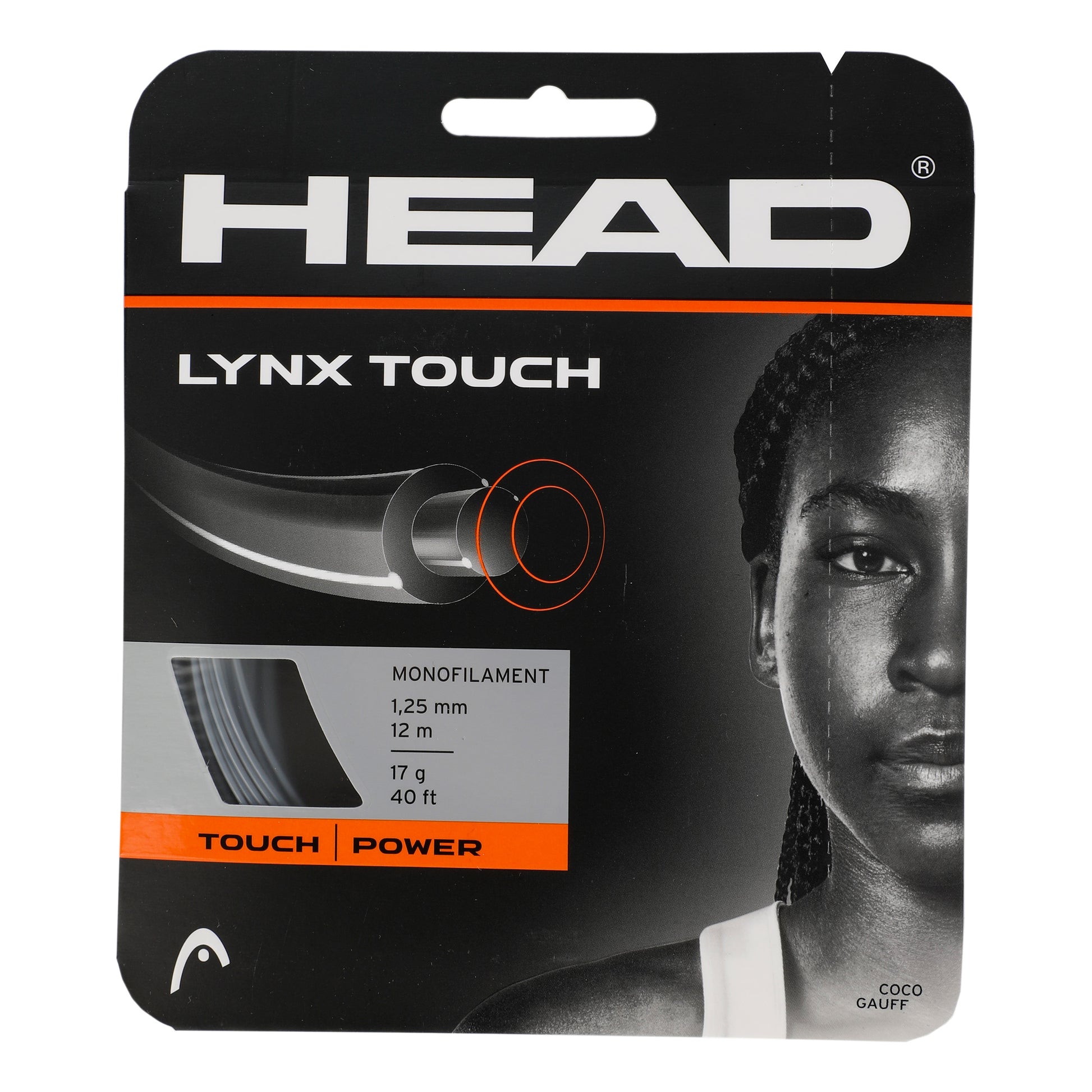 HEAD Lynx Touch Strengesæt 12m - antracit