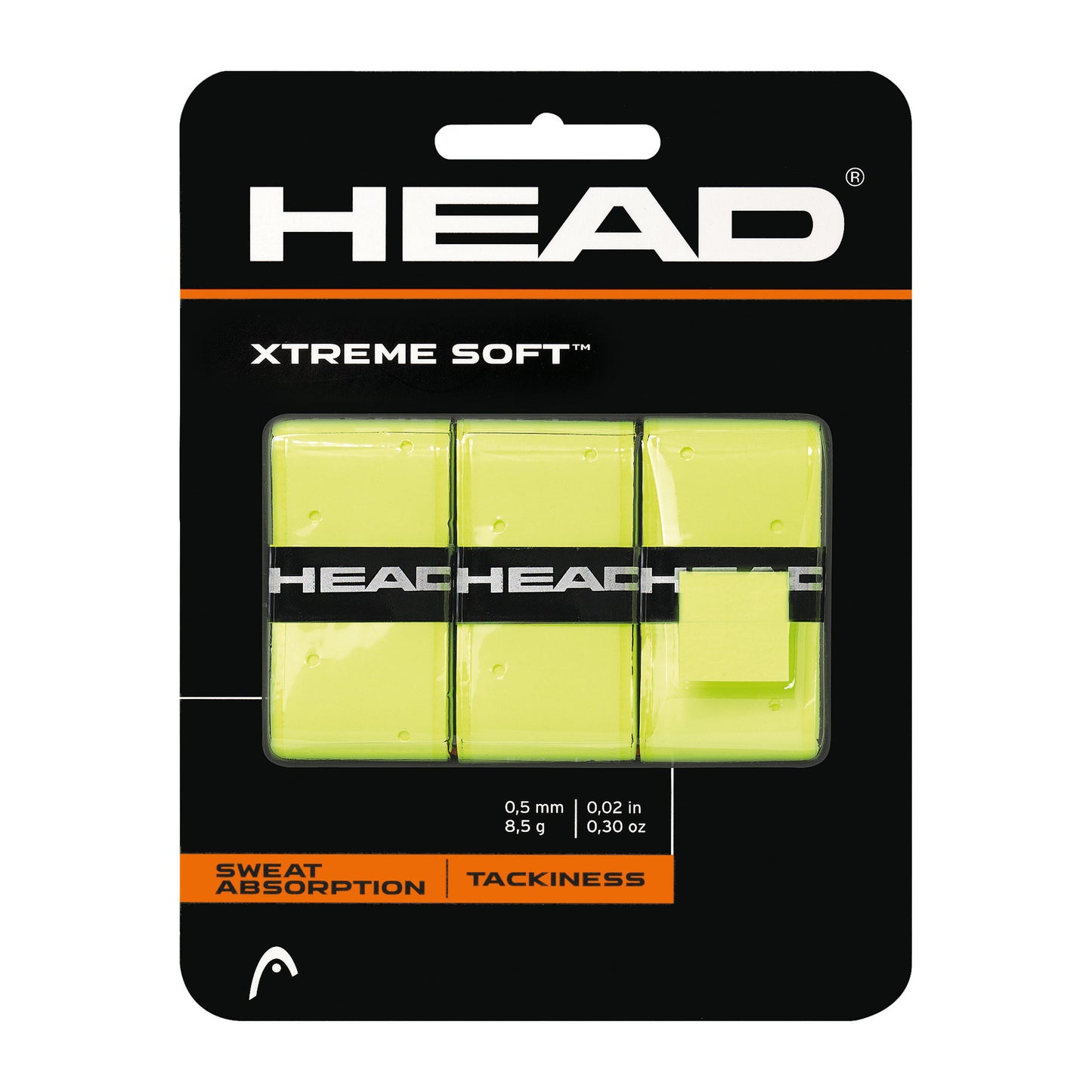 HEAD Xtreme Soft Pakke Med 3-Gul