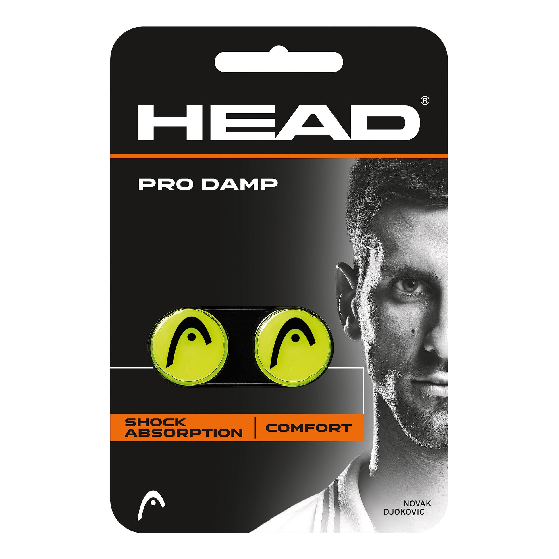 HEAD Pro Damp Dæmper Pakke Med 2-Gul