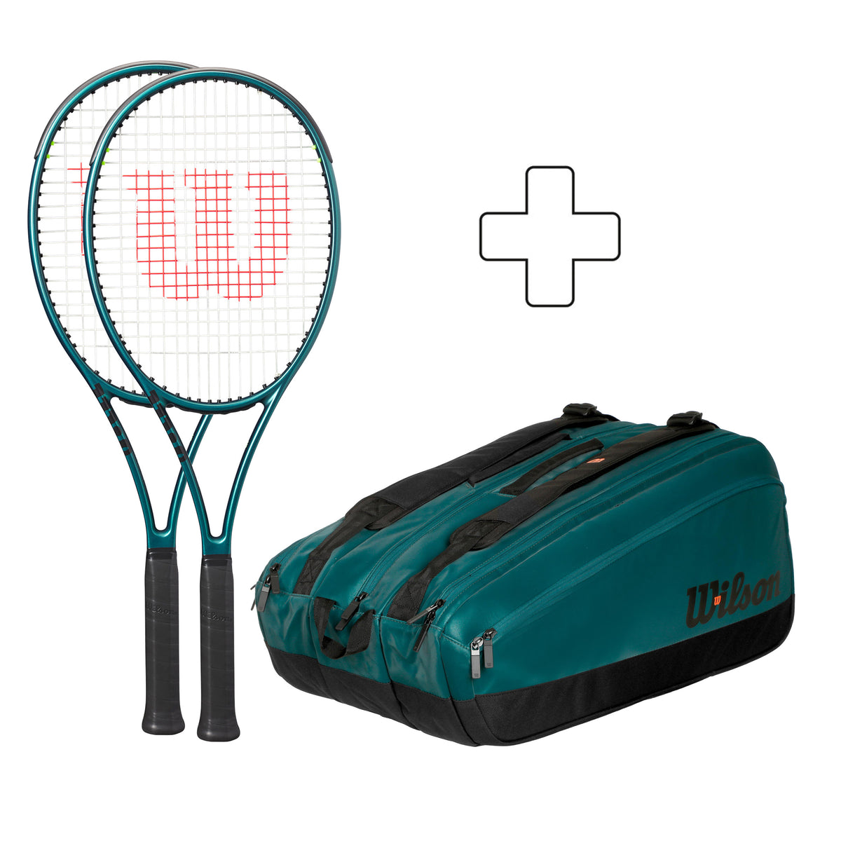 Wilson 2x 98 16X19 v9 Plus ketsjertaske