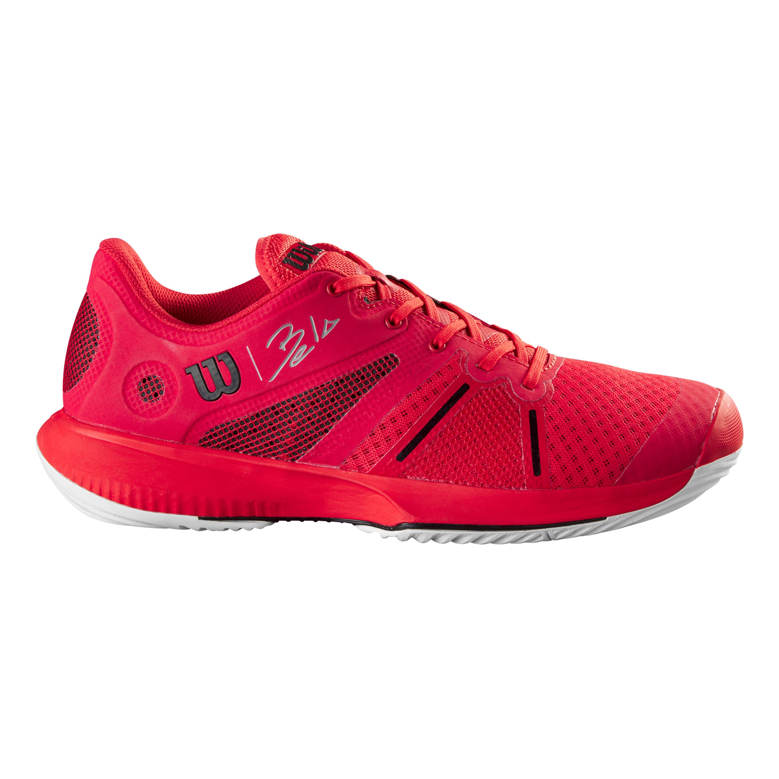 Wilson Bela Pro Red Padelsko Herrer - rød, hvid