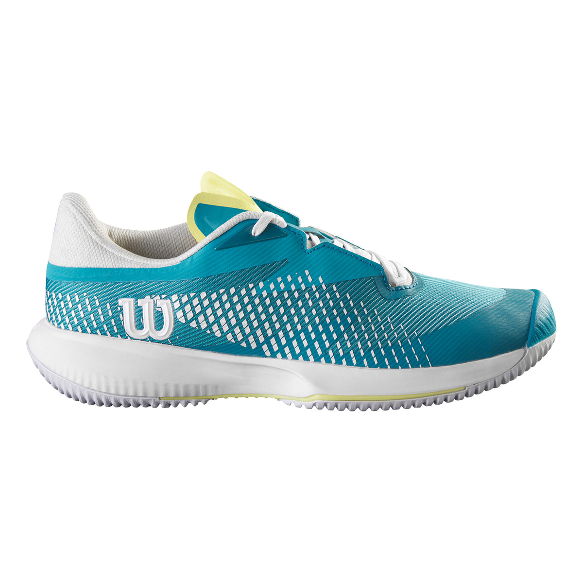 Wilson Kaos Swift 1.5 Allcourt-sko Damer-Turkis,Hvid