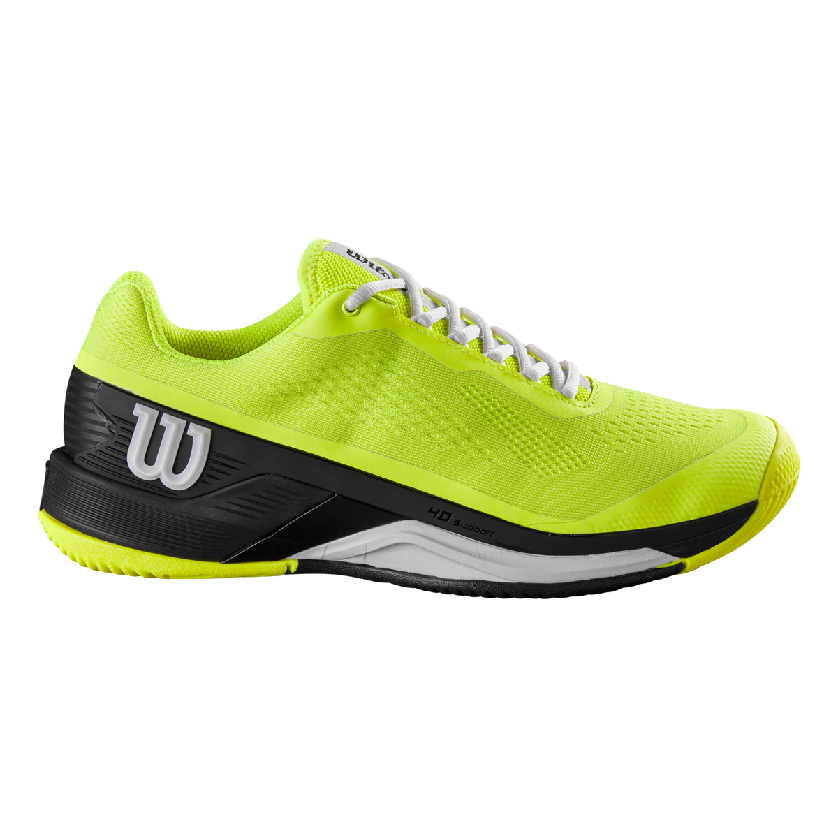 Wilson Pro 4.0 Allcourt-sko Herrer - neongul, sort