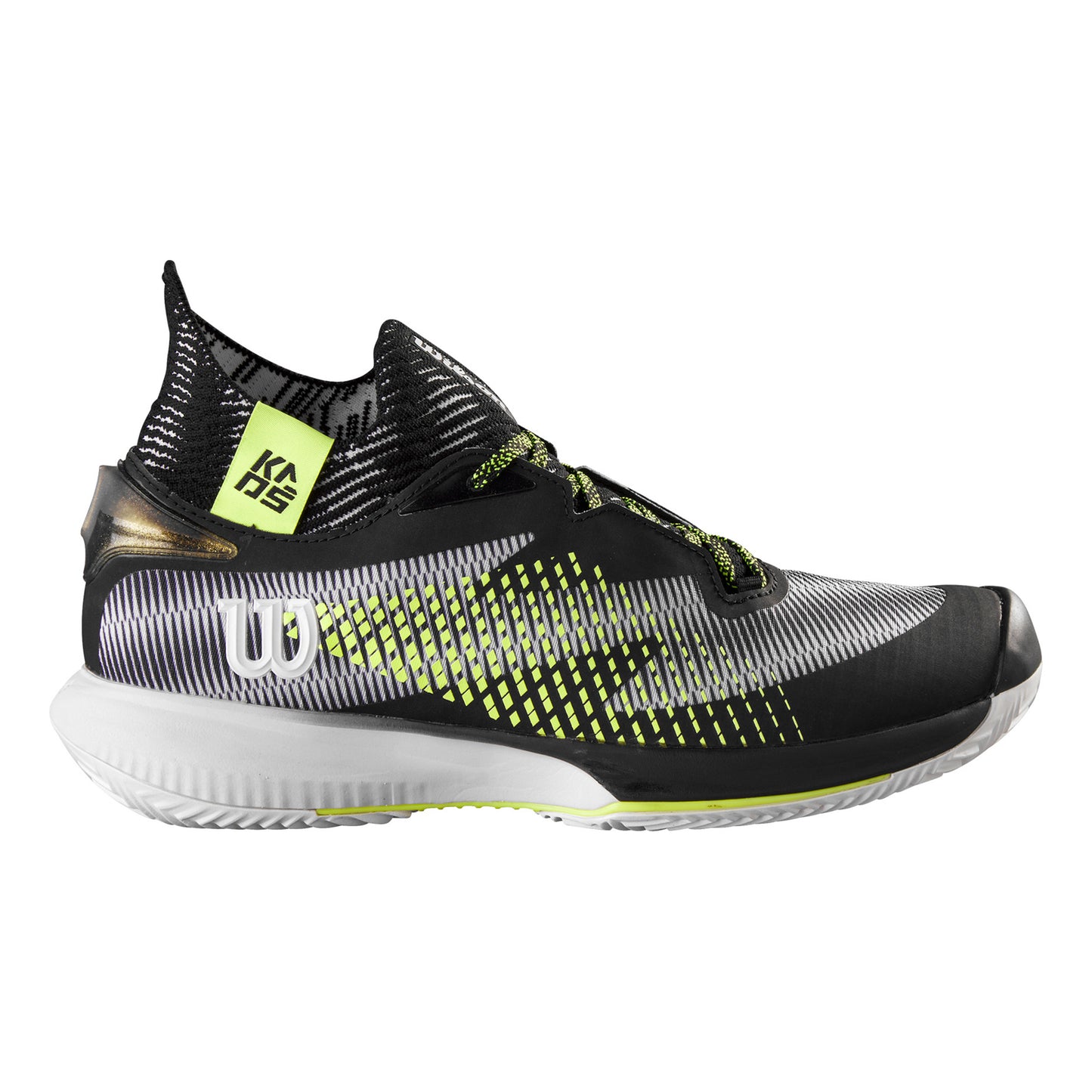 Wilson Rapide Sft Grusbanesko Herrer - sort, neongul