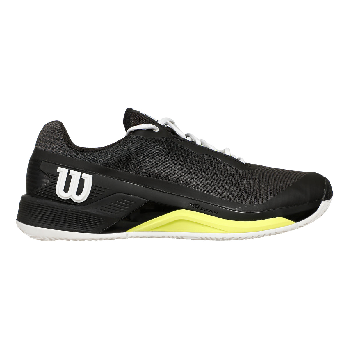Wilson Rush Pro 4.0 Grusbanesko Herrer - sort, hvid