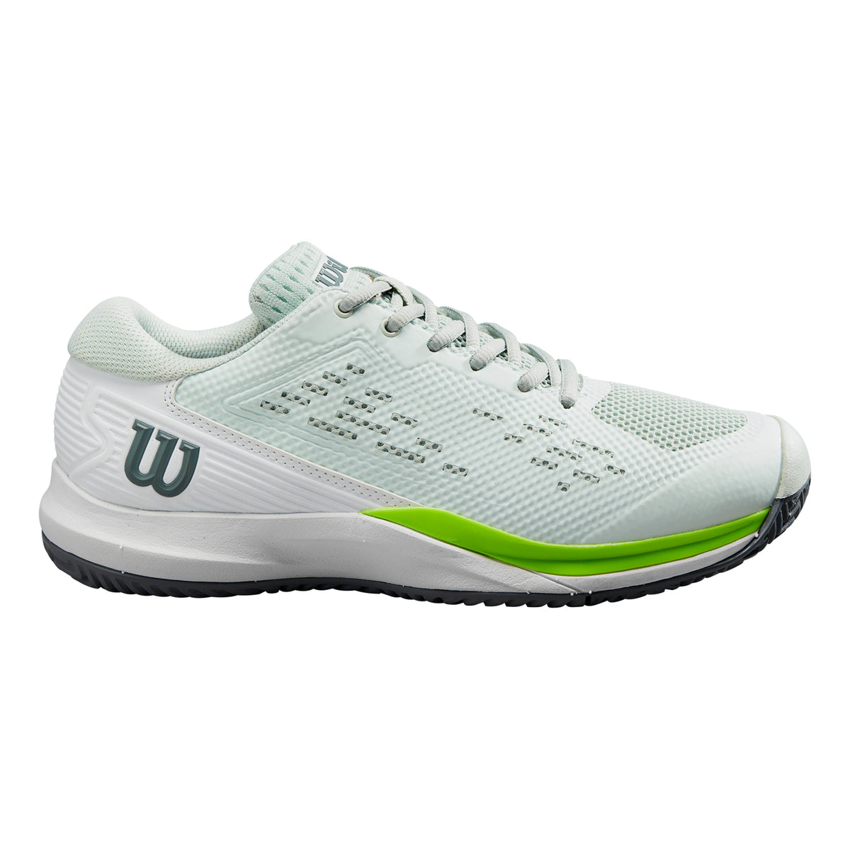 Wilson Rush Pro Ace Ac Allcourt-sko Damer - mint, hvid