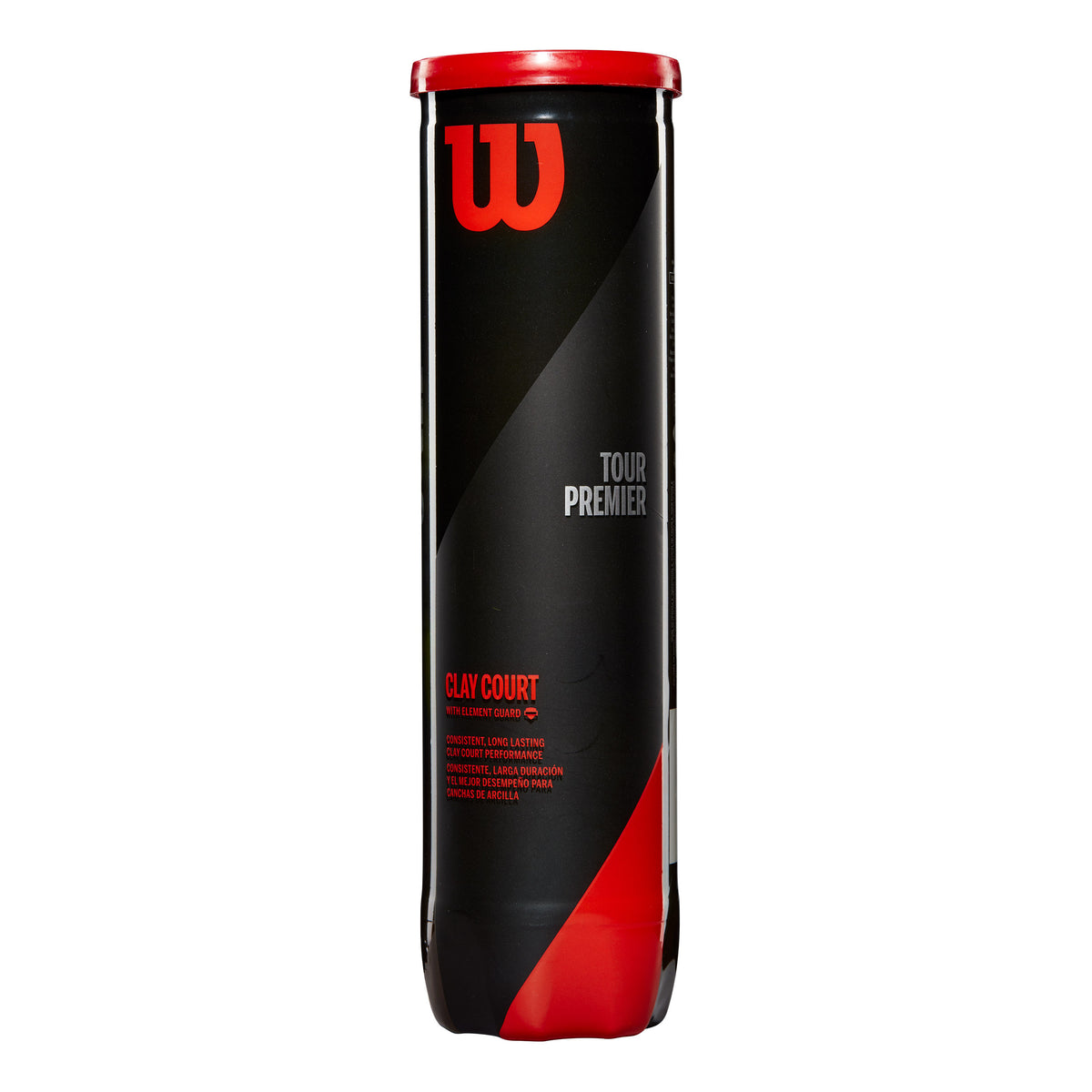 Wilson Tour Premier Clay Dåse med 4