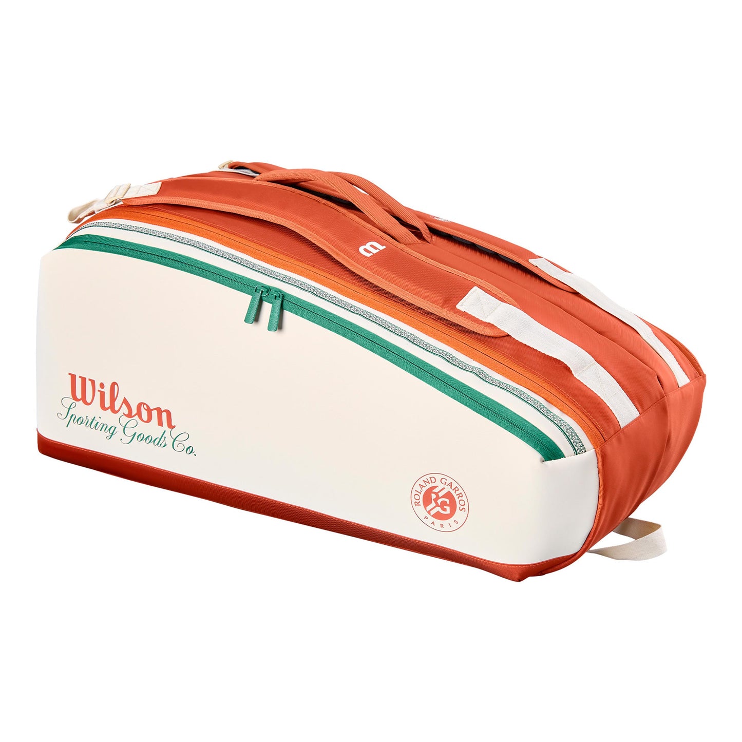 Wilson Tour Team Roland Garros Ketchertaske 9 - creme