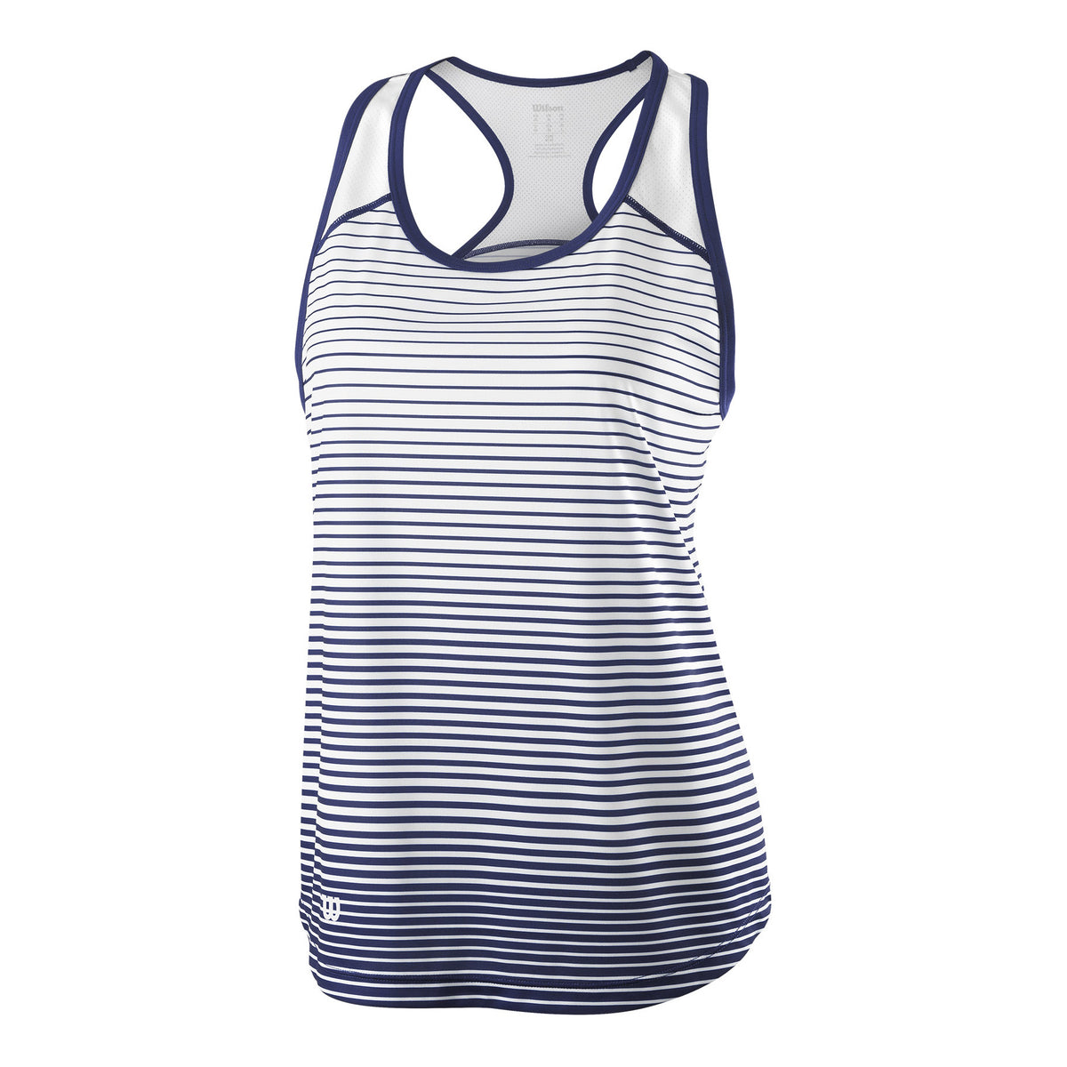 Wilson Striped Tanktop Damer - mørkeblå, hvid