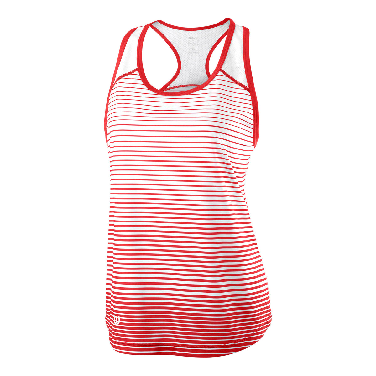 Wilson Striped Tanktop Damer - rød, hvid