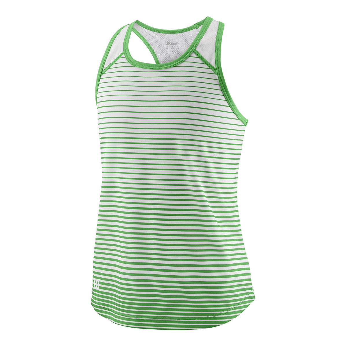 Wilson Striped Tanktop Pige - grøn, hvid