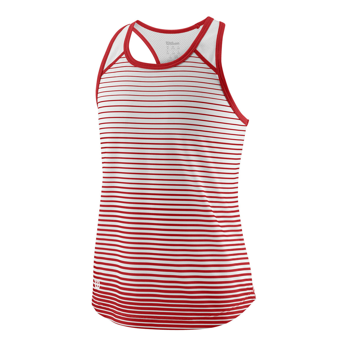 Wilson Striped Tanktop Pige - rød, hvid