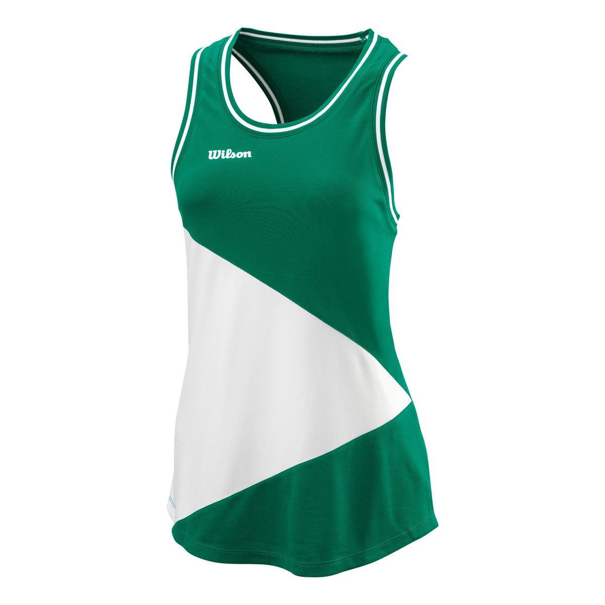 Wilson Team II Tanktop Damer-Grøn,Hvid