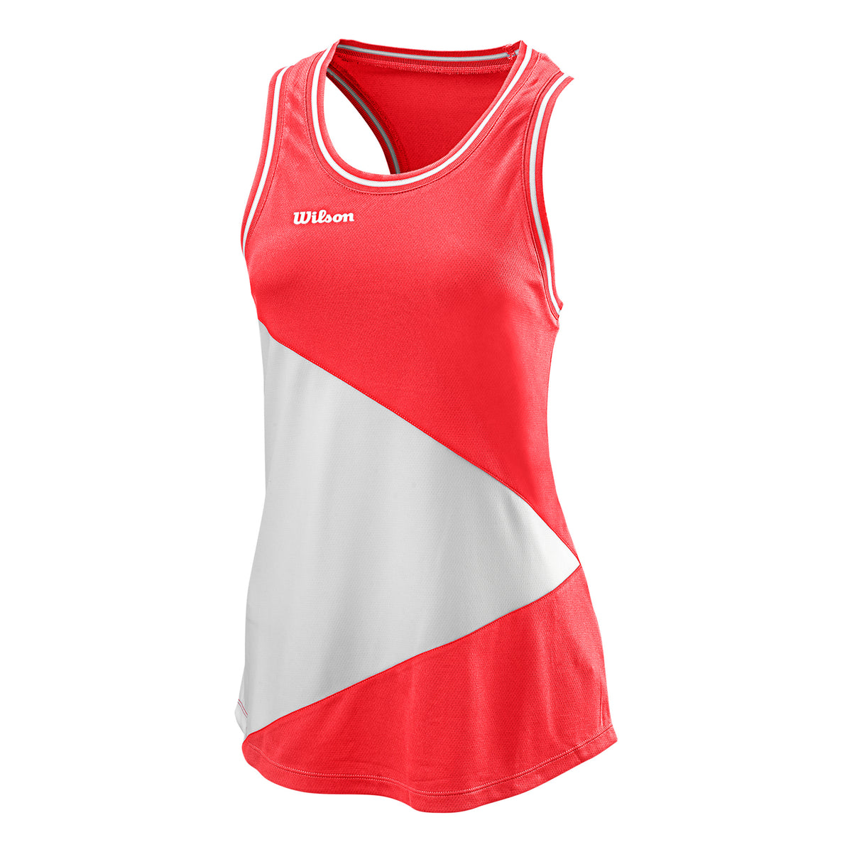 Wilson Team II Tanktop Damer-Koral,Hvid