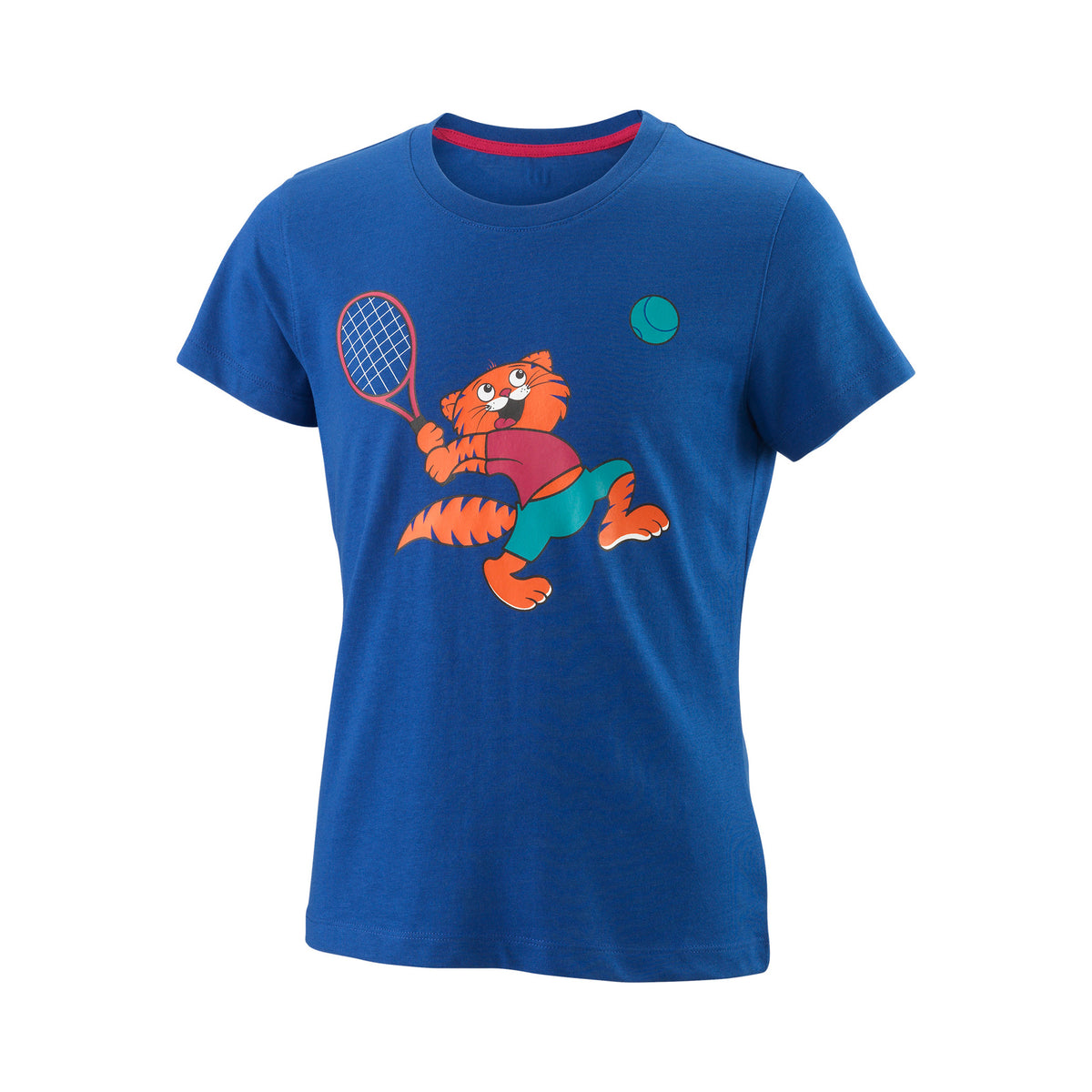 Wilson Tabby Tech T-shirt Pige-Blå