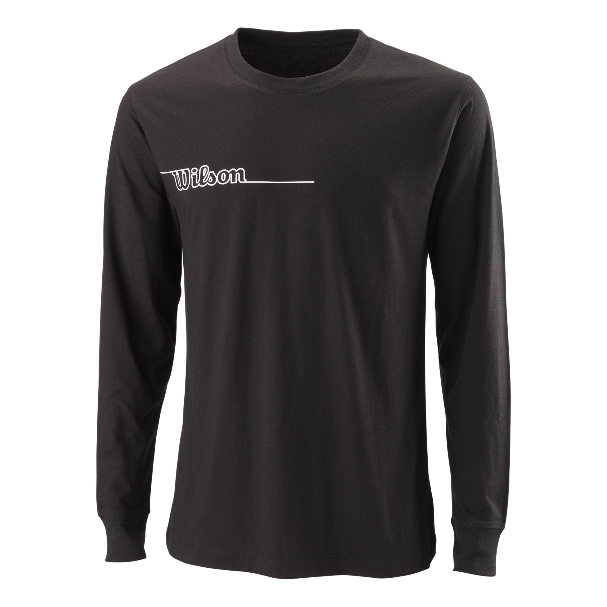 Wilson Team II Tech Shirt, langærmet Herrer - sort,
