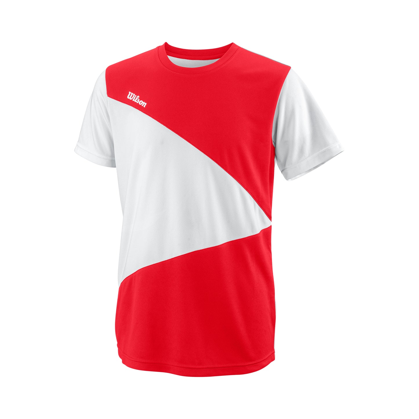 Wilson Team T-shirt Drenge-Rød,Hvid