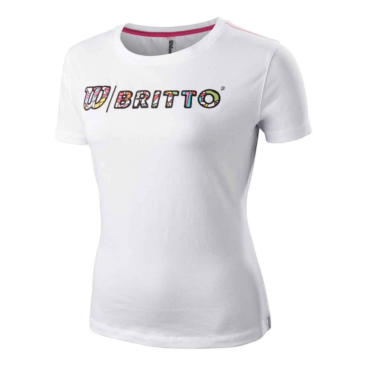 Wilson Britto Logo T-shirt Damer - hvid,
