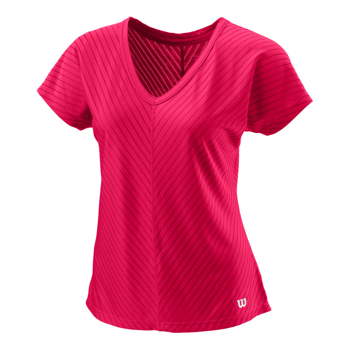 Wilson Training V-Neck II T-shirt Damer - pink,