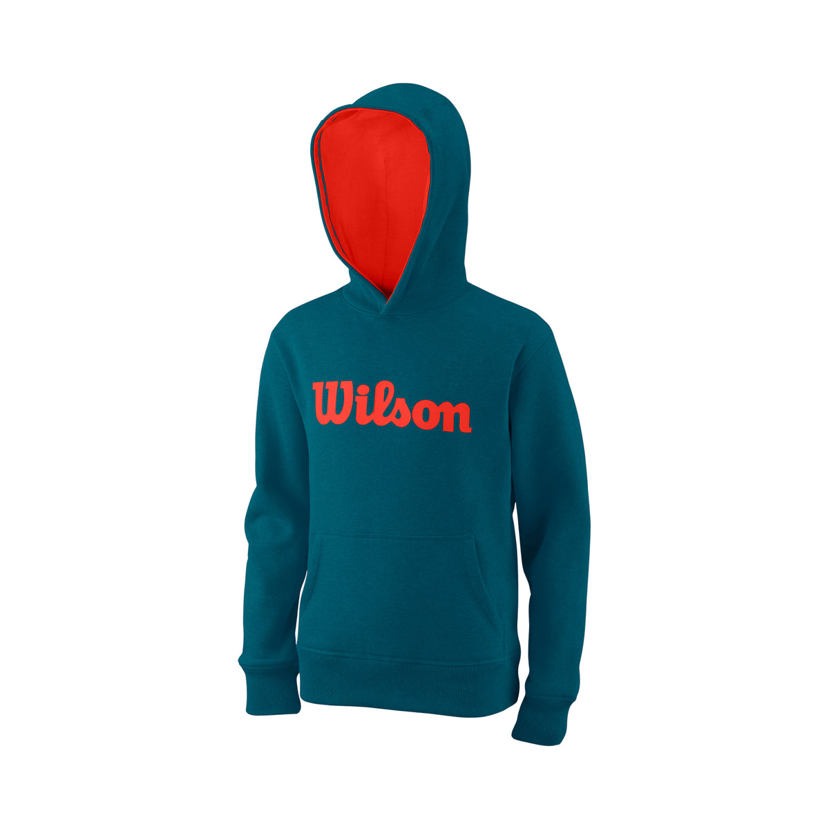 Wilson Script Hættetrøje Børn - blå, orange