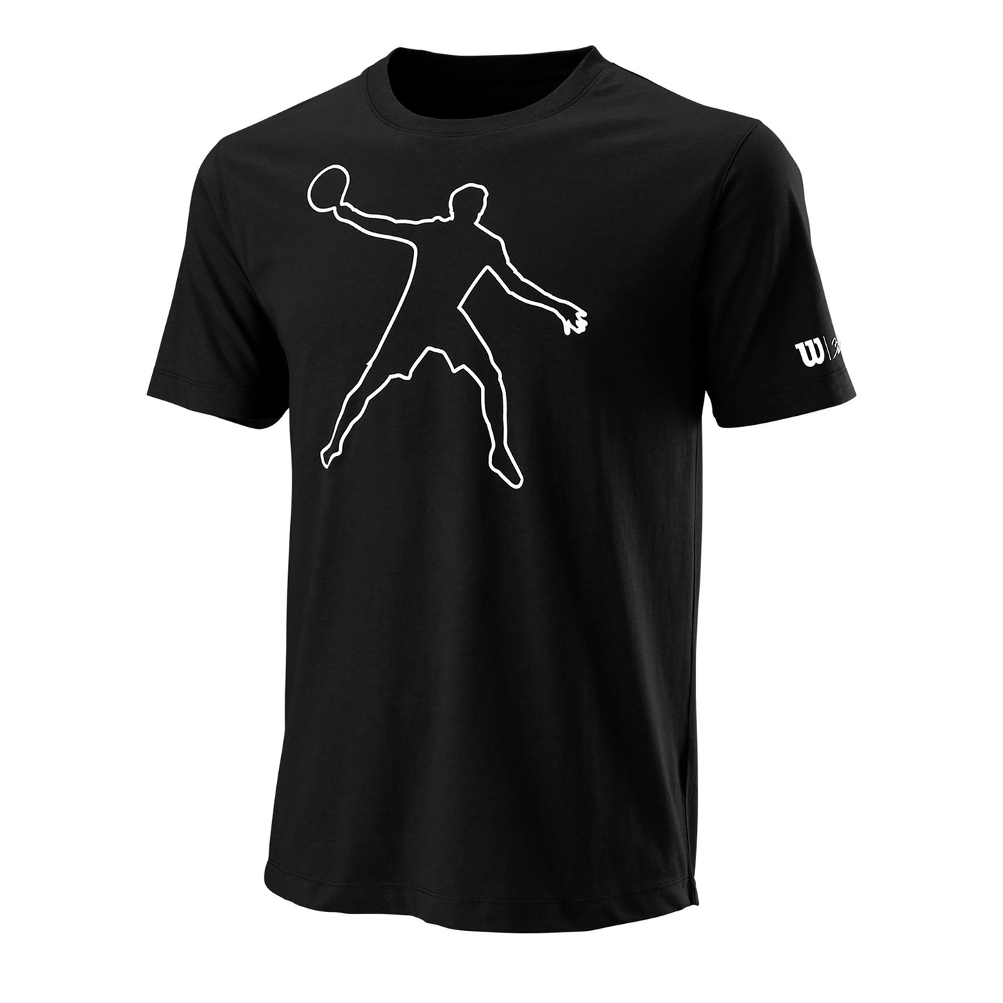 Wilson Bela Tech II T-shirt Herrer - sort, hvid