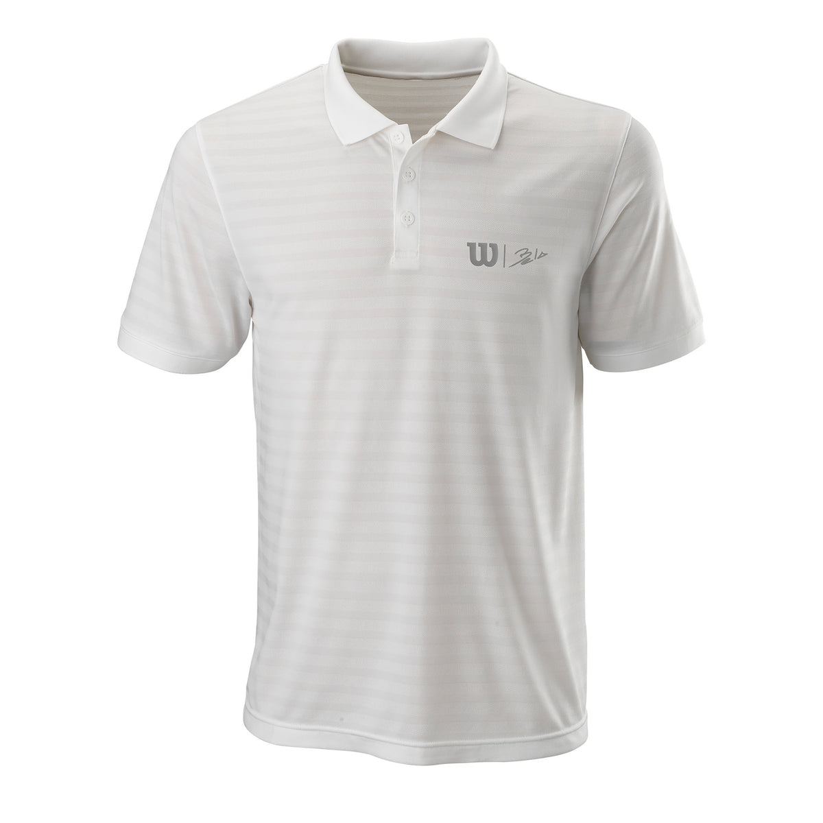 Wilson Bela Stripe II Polo Herrer - hvid,