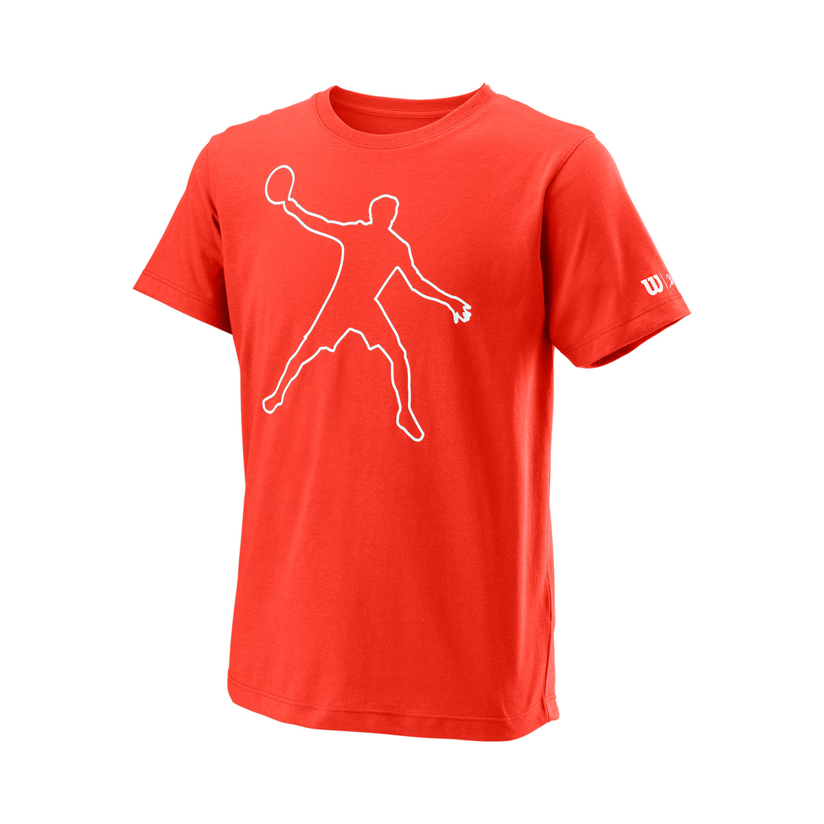 Wilson Bela Tech II T-shirt Drenge - orange, hvid