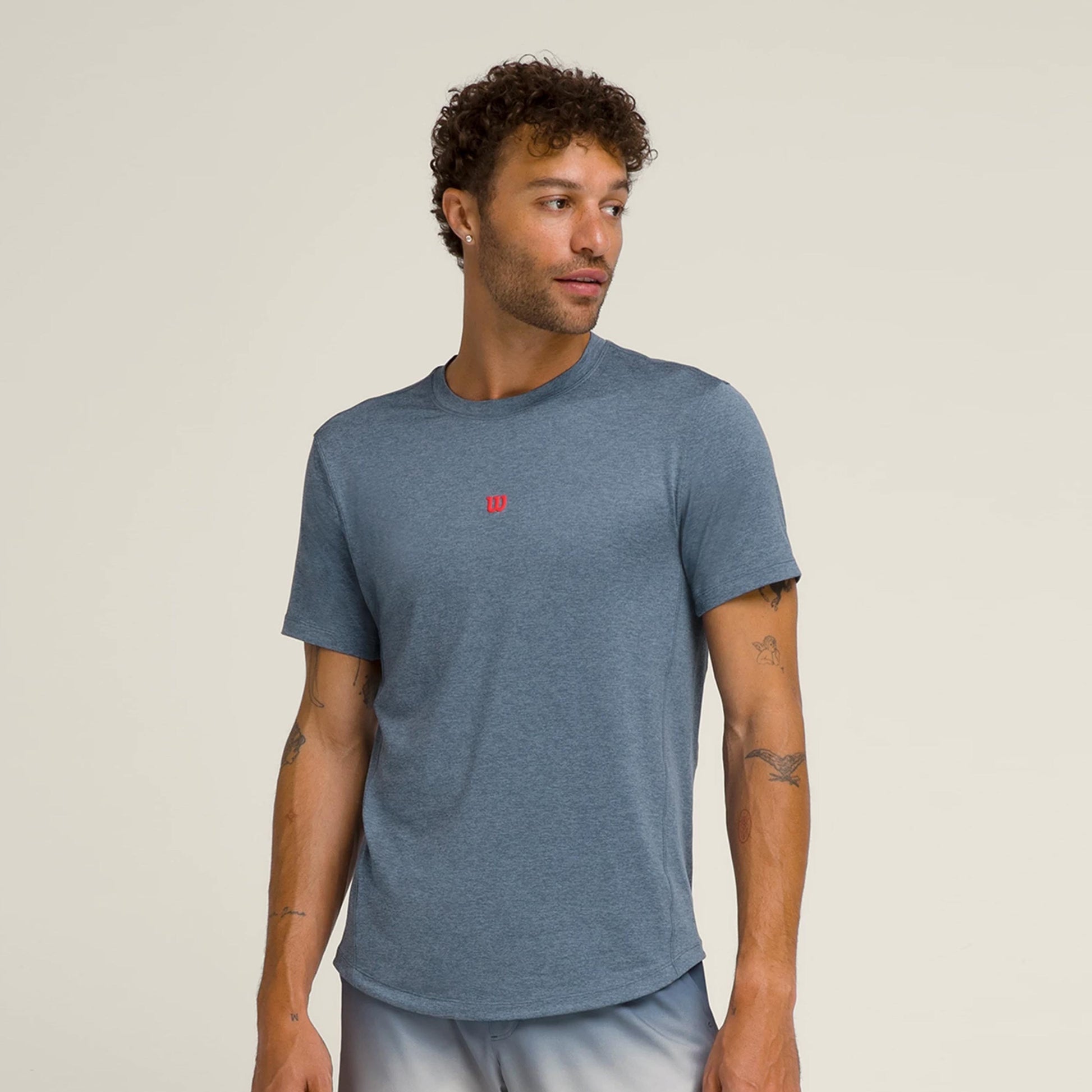 Wilson Everyday Performance T-shirt Herrer-Blå